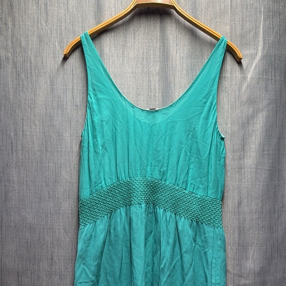 🏁 Aritzia Talula Turquoise Sleeveless Dress size small - Picture 7 of 9